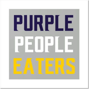 Purple People Eaters Posters and Art